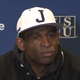 Deion Sanders’ first win at Jackson State University was overshadowed by his insistence that his belongings had been stolen.